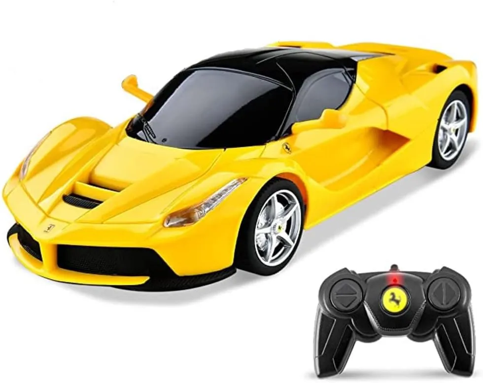 100 CLASSIC Officially Licensed RC Car Ferrari LaFerrari LaFerrari Remote Control RC Car Series 1:24 Scale Full Function Electric Sport Racing Hobby Toy Car 48900YW