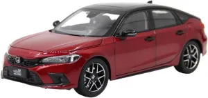1:18 for Honda Civic Hatchback 2023 Simulation Alloy Car Model Collection Display Decoration Souvenir Mini Simulation Toys