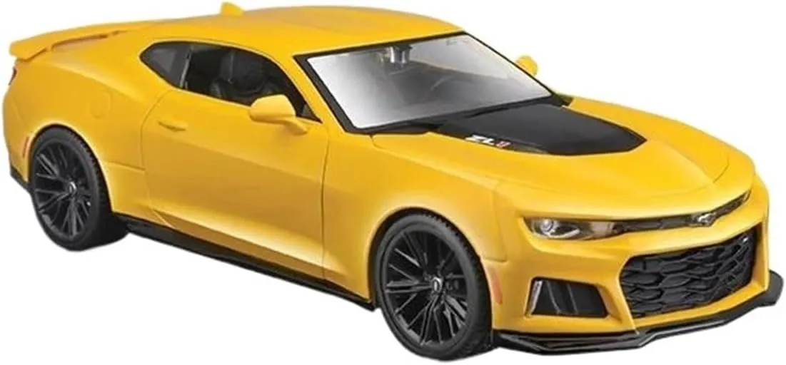 1:24 for Chevrolet Camaro ZL1 Simulation Alloy Car Model Diecasts Metal Racing Car Collection Souvenir Mini Simulation Toys(Blue)