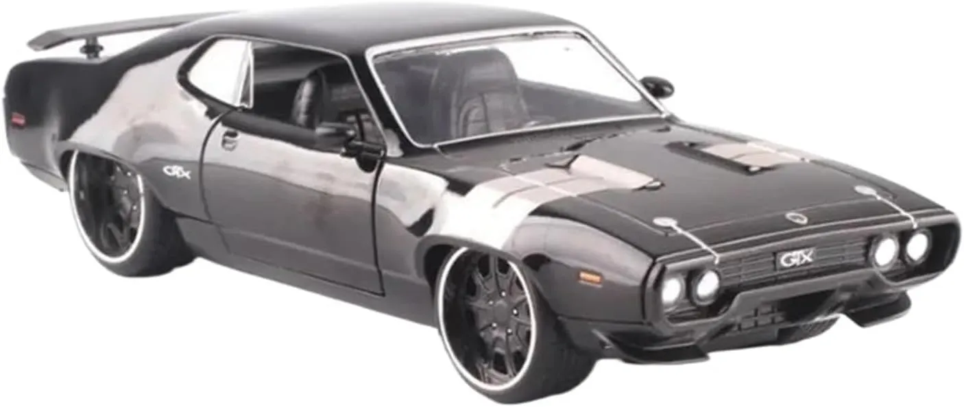 1:24 for Fast F8 Plymouth GTX Alloy Car Model Simulation Collection Ornament Mini Simulation Toys