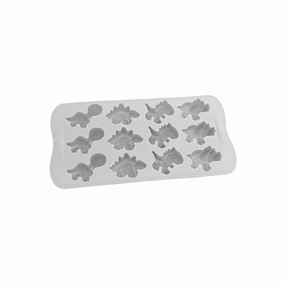 12 Cavities Medium Dinosaur Silicone Mold