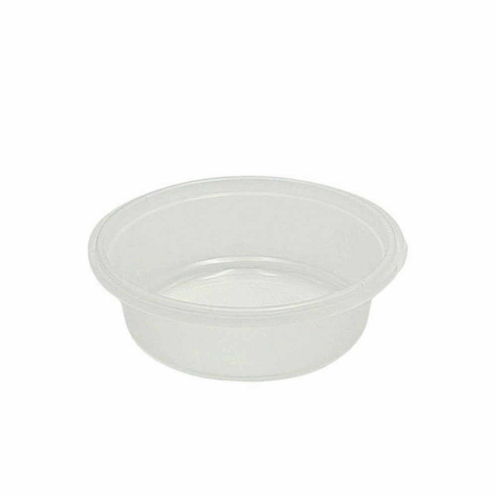 13oz/380mL Round Tampered Evident Clear Frosted Container Set
