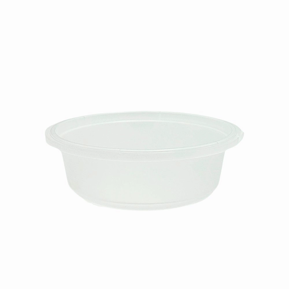 13oz/380mL Round Tampered Evident Clear Frosted Container Set