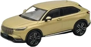 1:43 for Honda VEZEL Sand Khaki Pearl Diecast Model Car Collection Souvenir