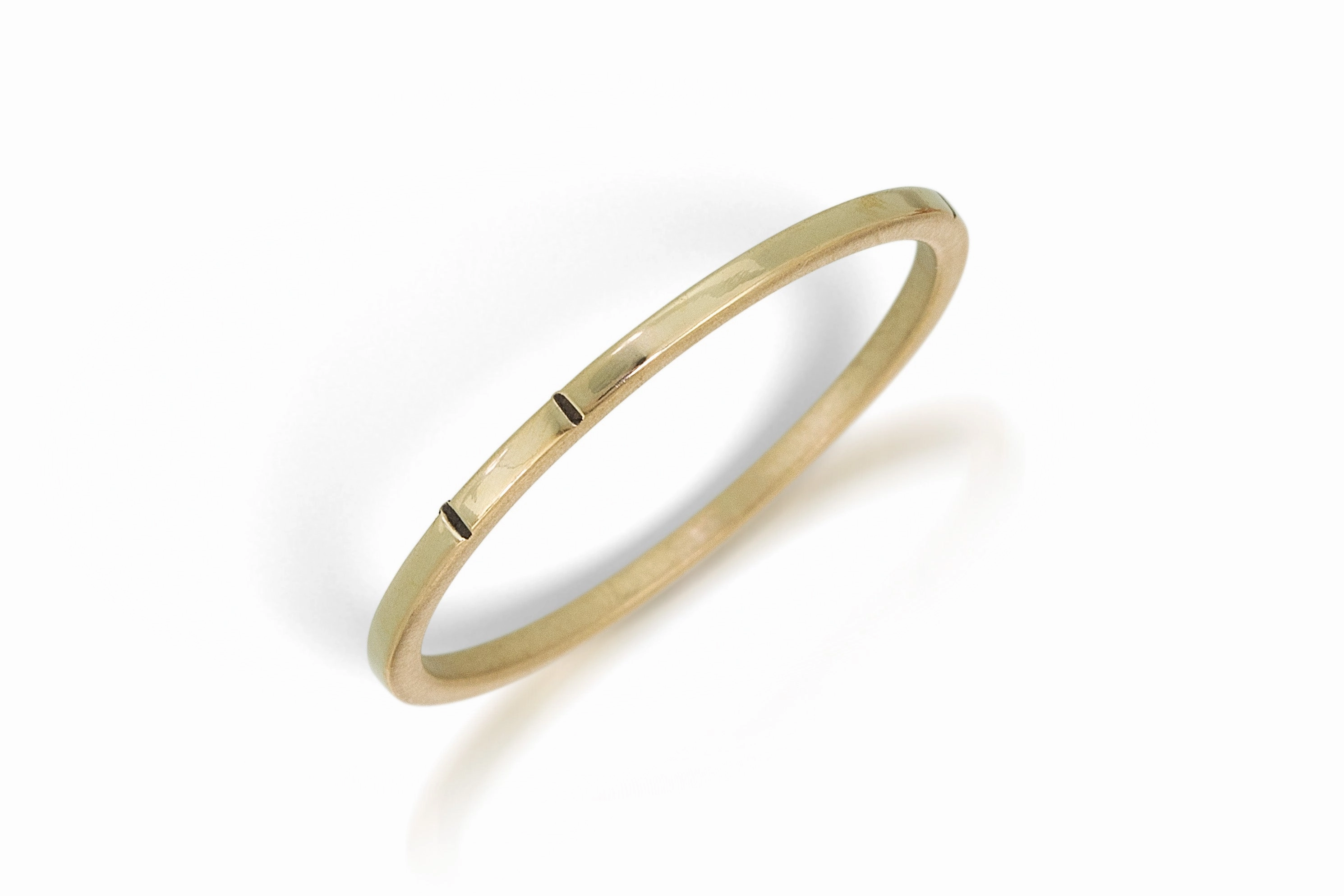 14k yellow gold band