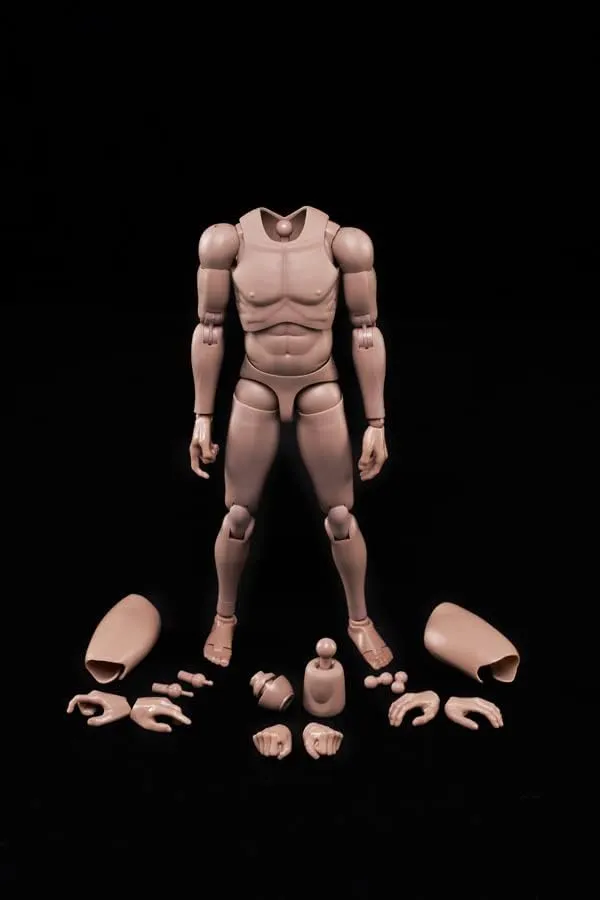 1/6 Scale Action Figures for Custom Asian/Europe Skin Muscular Muscle Male Figure Body (MX02-A)