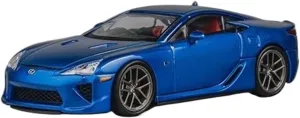1:64 for Lexus LFA Pearl Red Alloy Car Model Collection Display Decoration Souvenir Mini Simulation Toys(Blue)