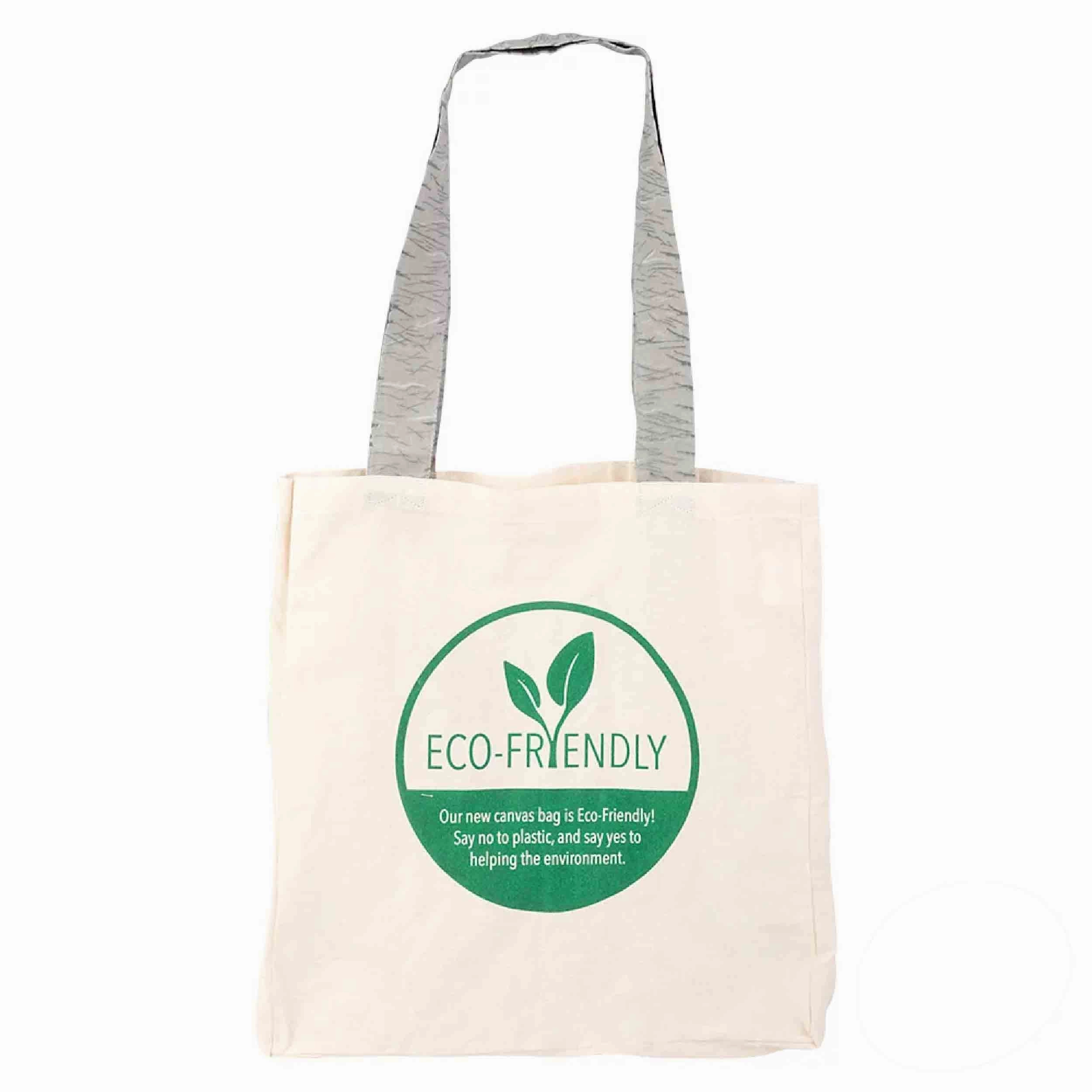 16" Elephant Tail Eco-Friendly Canvas Bag - Reusable Zoo Gift Shop Bag
