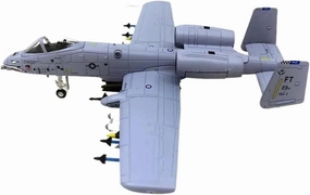 1:100 Scale for A-10 A10 Thunderbolt Warthog Hog Attack Plane Fighter Diecast Metal Airplane Aircraft Model Toy