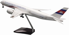 1 160 Scale for Airbus A380 Australian Aircraft Model Die-Casting Machine Souvenir Decoration Collected Desktop Display Miniatures Toy's Set(No Light)