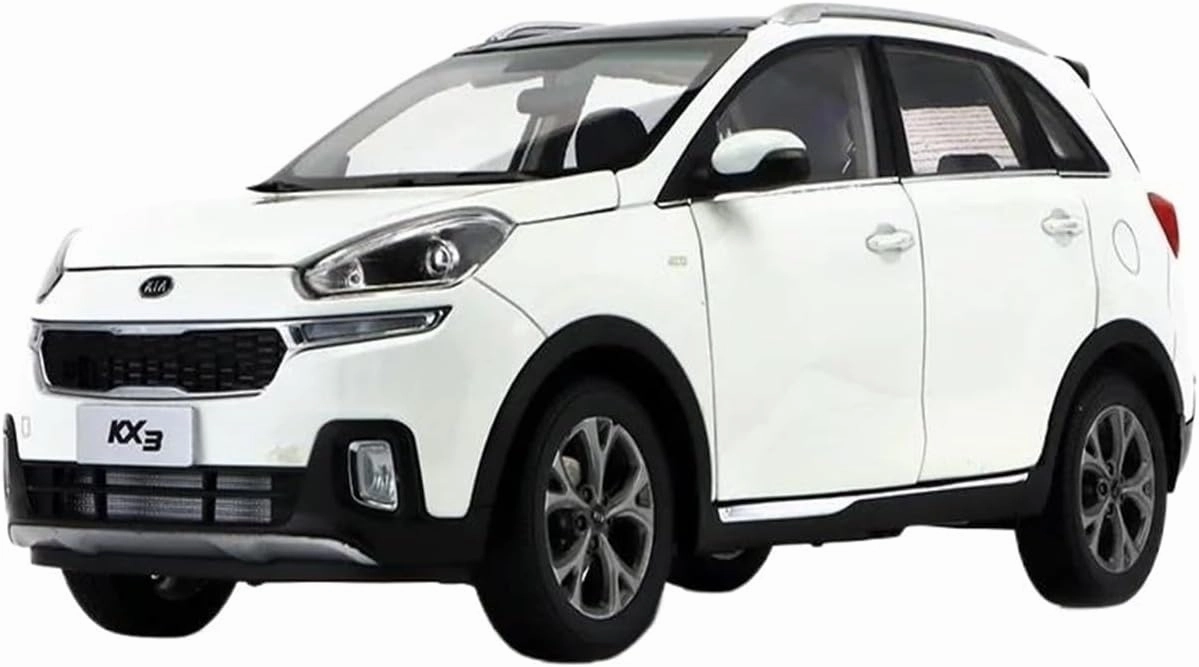 1:18 for KIA KX3 Alloy Car Model Artwork Souvenir for Collection and Display Mini Simulation Toys(Red)