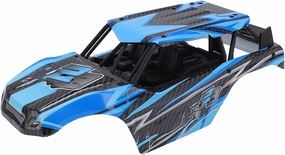 1/18 RC Car Body,PVC Material Replacement Car Attractive Appearance, for Haiboxing 18859, 18858 Green with 1:18 RC Car (Blue)