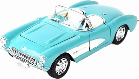 1 24 for Chevrolet 1957 Corvette Alloy Miniature Diecast Car Model Intage Vintage Car Toys Collection Motor Vehicles Toys