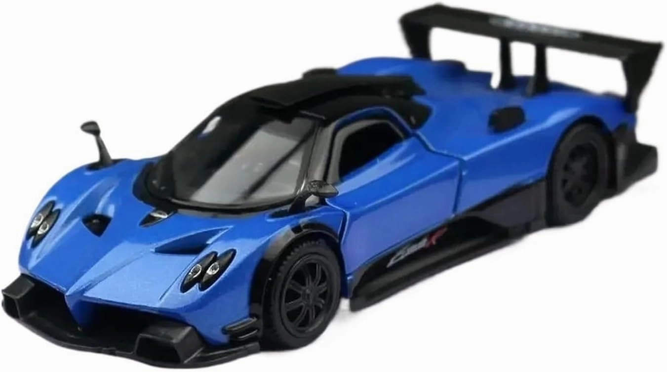1:36 for Pagani Zonda R Simulation Alloy Car Model Collection Ornament Decoration Mini Simulation Toys(Red)
