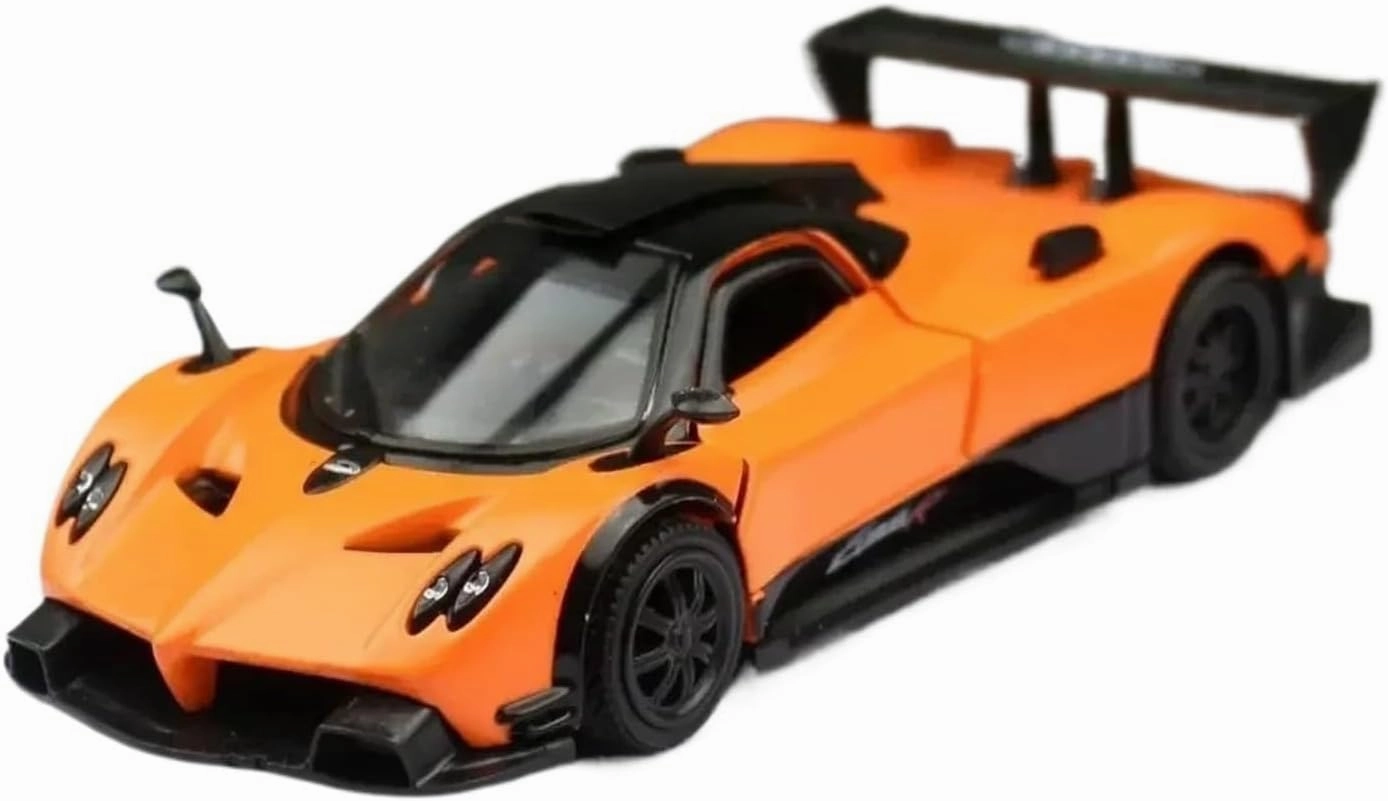 1:36 for Pagani Zonda R Simulation Alloy Car Model Collection Ornament Decoration Mini Simulation Toys(Red)