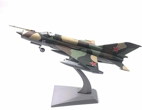 1 72 for Former Soviet Union Classic Fighter MiG 21 Alloy Airplane Model Finished Desktop Decoration Miniatures Set