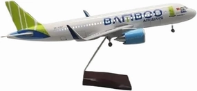 1 80 Scale for Airbus A320neo Bamboo Model Planes Diecast Airplane Resin Passenger Aircraft Model Enthusiast(No loght)