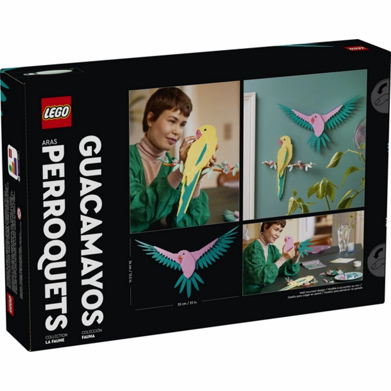 31211 LEGO® Art The Fauna Collection – Macaw Parrots