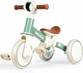 4 in 1 Tricycle for Toddlers 1-3 Baby Balance Bike 1 2 Year Old Boy Girl Gift, Bicycle for Kids Toy with Removable Pedals