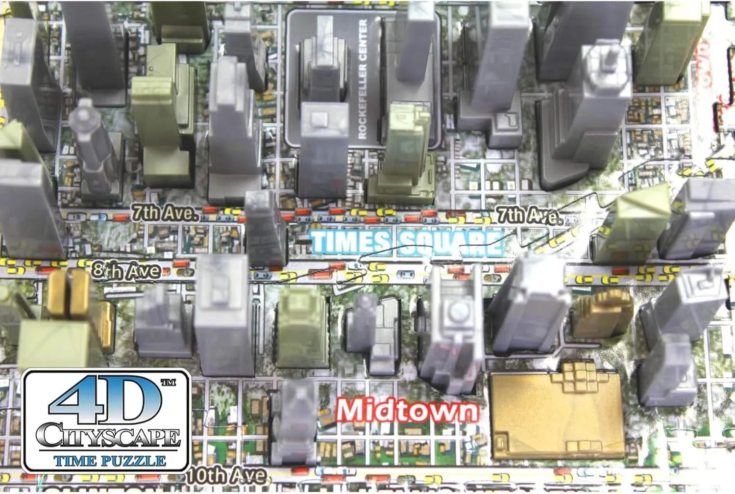 4D New York City Skyline Time Puzzle