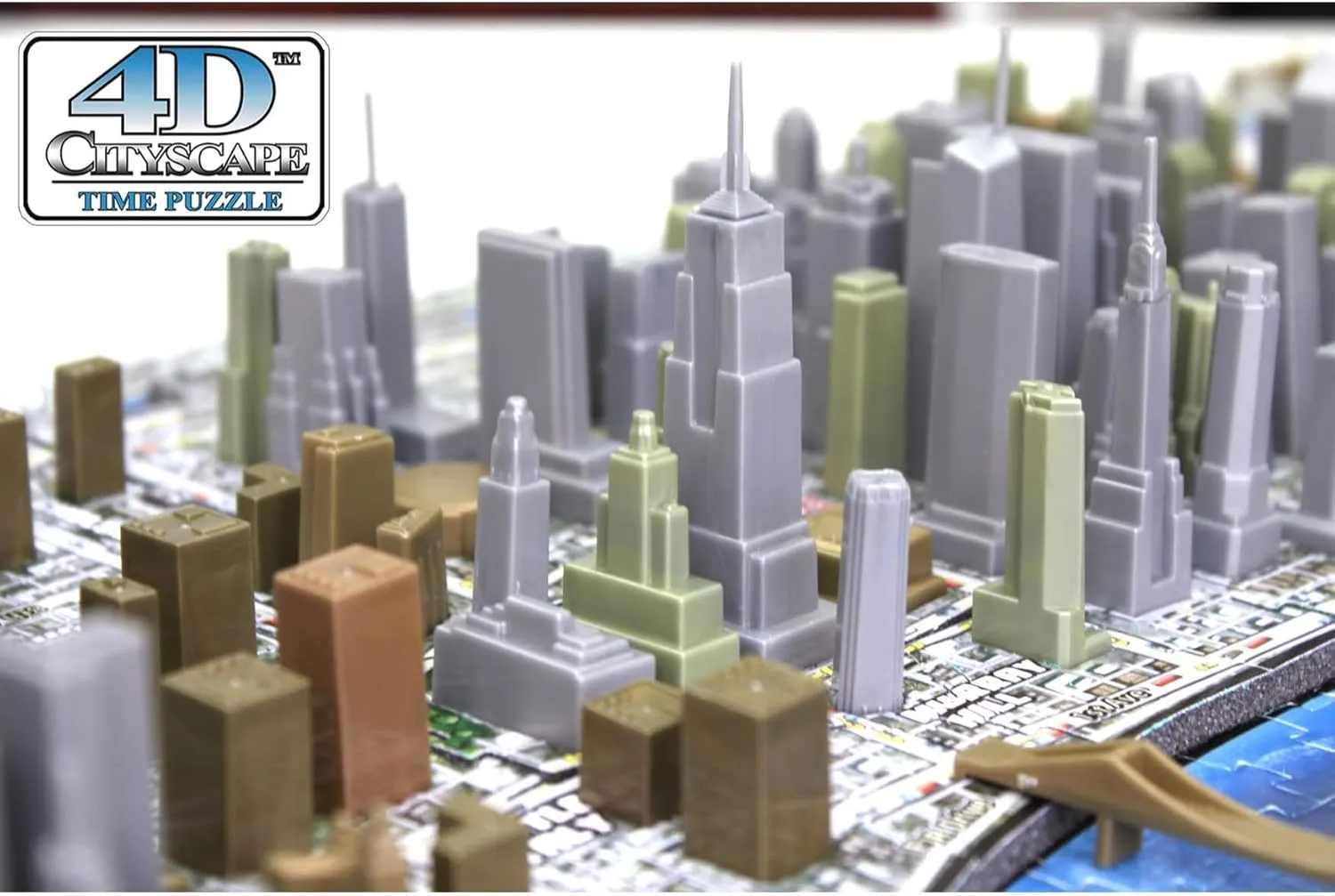 4D New York City Skyline Time Puzzle