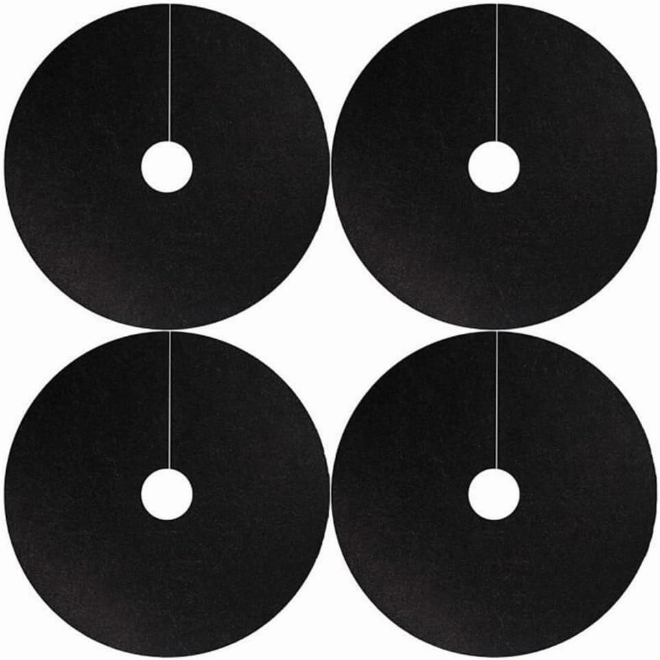 5pcs Garden Tree Plant Cover, Protection Weed Mats Cloth Ecological Weeding Control Mulch Barrier Flower Pot Gardening Tools(42cm)