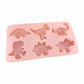 6 Cavities Large Dinosaur Silicone Mold