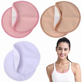 6 Organic Castor Oil Packs, Leak-Proof Reusable Breast Pads, Soft Cotton, Comfortable And Portable For Home Or Travel Use