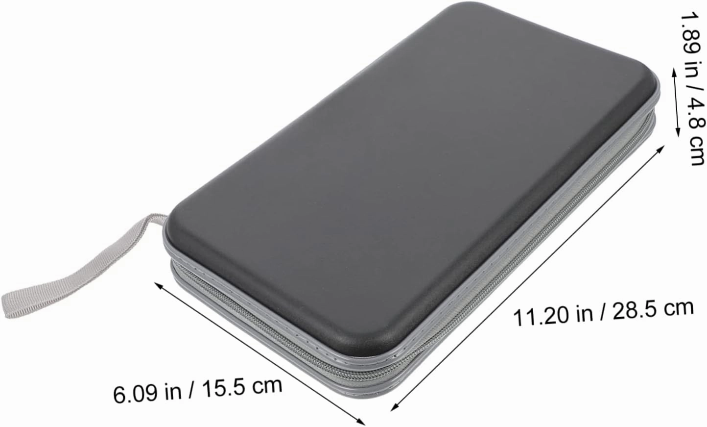 80 Capacity Cd Carrying Case Holder Bag for Car Home Travel Cinema Cd Organizers