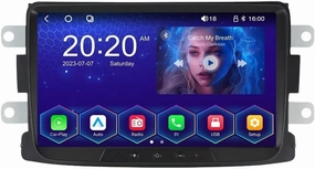 8 inch Linux Car Radio for Renault Dacia Duster Logan 2 Sandero Lodgy Lada Xray Captur Dokker Stereo Head Unit with Wireless& Wired Car-Play/Android Auto,AM/FM,DSP,SWC