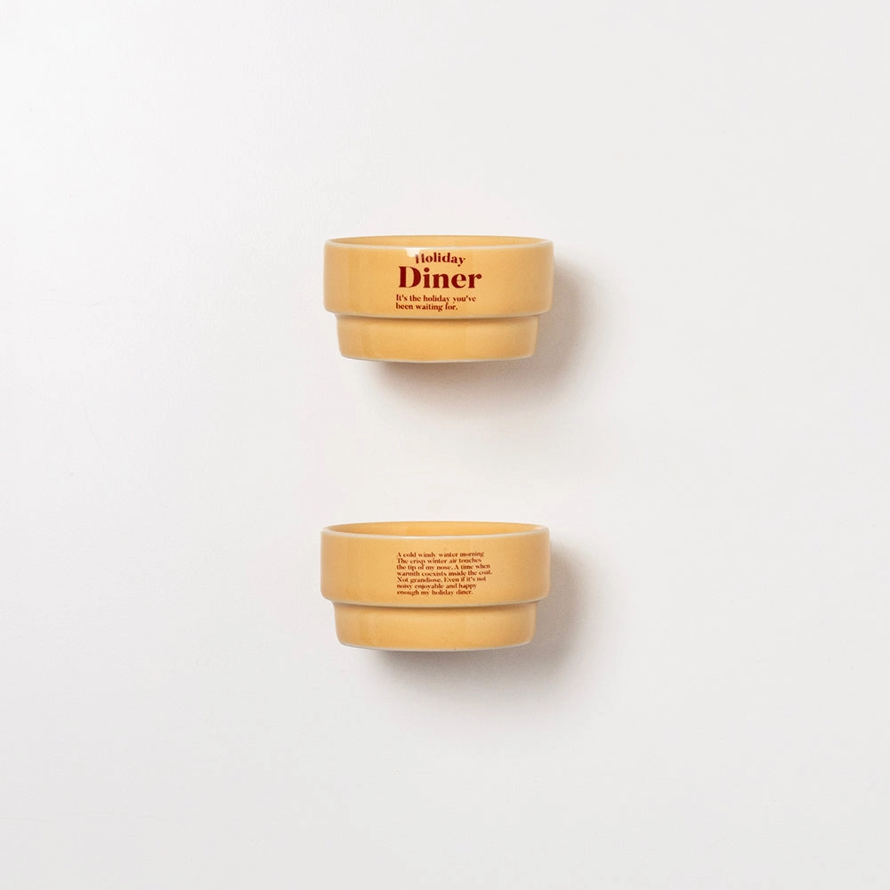 [weekend 7] Diner Sauce Bowl GIFT SET