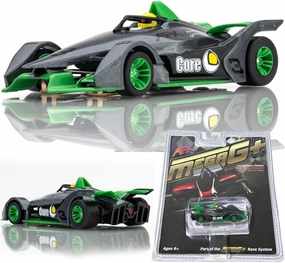 AFX 22064 Mega-G  Formula N #3 Silver/Green HO Slot Car