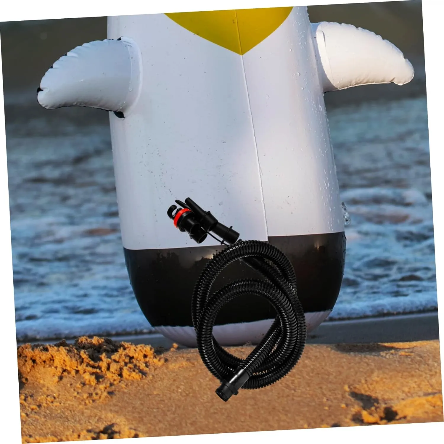 Air Pump Accessories Kayak Inflator Extension Hose Kayak Air Hose Plastic Hose with Adapter Air Pump