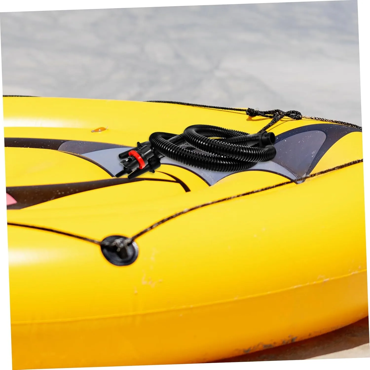 Air Pump Accessories Kayak Inflator Extension Hose Kayak Air Hose Plastic Hose with Adapter Air Pump