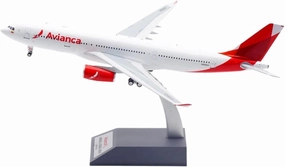 Alloy Collectible Plane 1 200 for Avianca StarAlliance Airbus A330-200 Diecast Aircraft Jet Model N968AV Miniatures Set