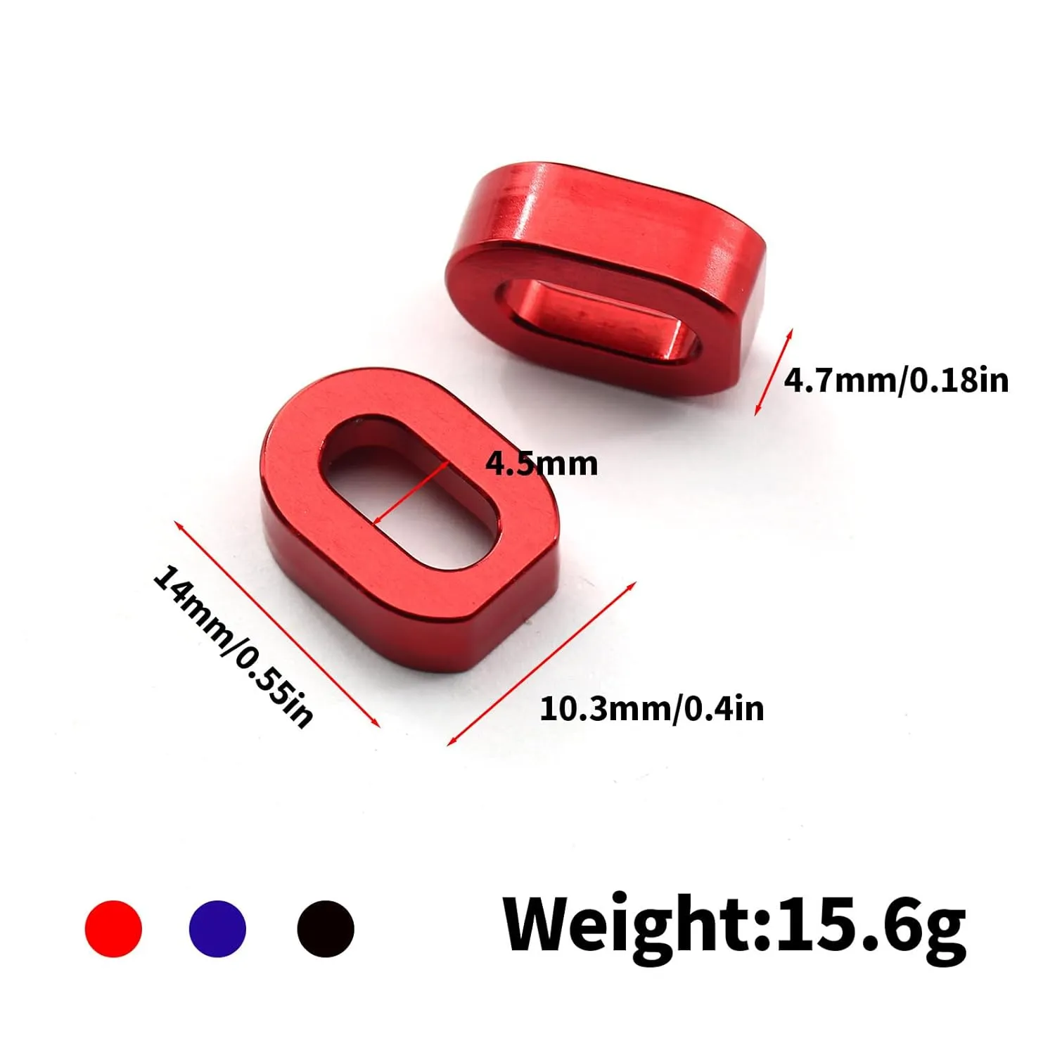 Aluminum Motor Mount Washer Shims RC Parts for TRAXXAS 1/5 X-Maxx 6S 8S Monster Truck 77076-4, 77086-4, 1/6 4WD XRT 8S 78086-4 RC Car, Red