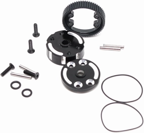Aluminum Alloy Differential Shell Diff Cover Case RC Parts for TRAXXAS Slash 2WD Stampede Bandit Rustler RC Car