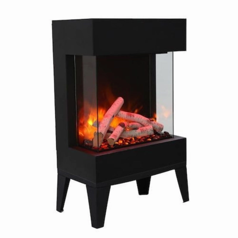 Amantii Cube 20 x 25 Free Standing or Wall Mount Electric Fireplace | CUBE-2025WM