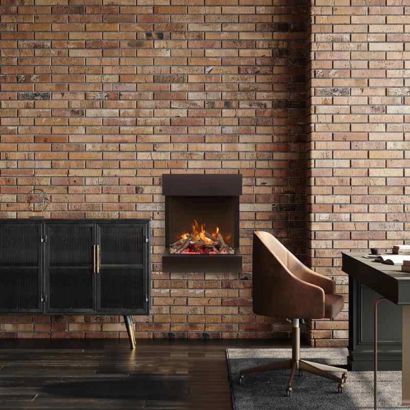 Amantii Cube Lumina Electric Fireplace | CUBE-2025WM-LUMINA
