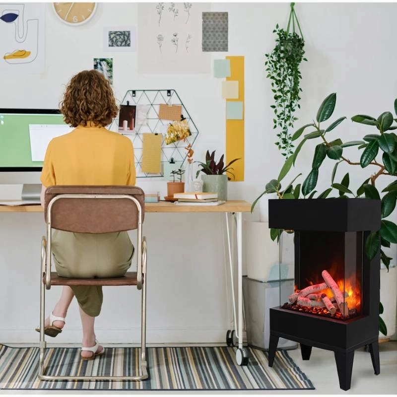 Amantii Cube Lumina Electric Fireplace | CUBE-2025WM-LUMINA