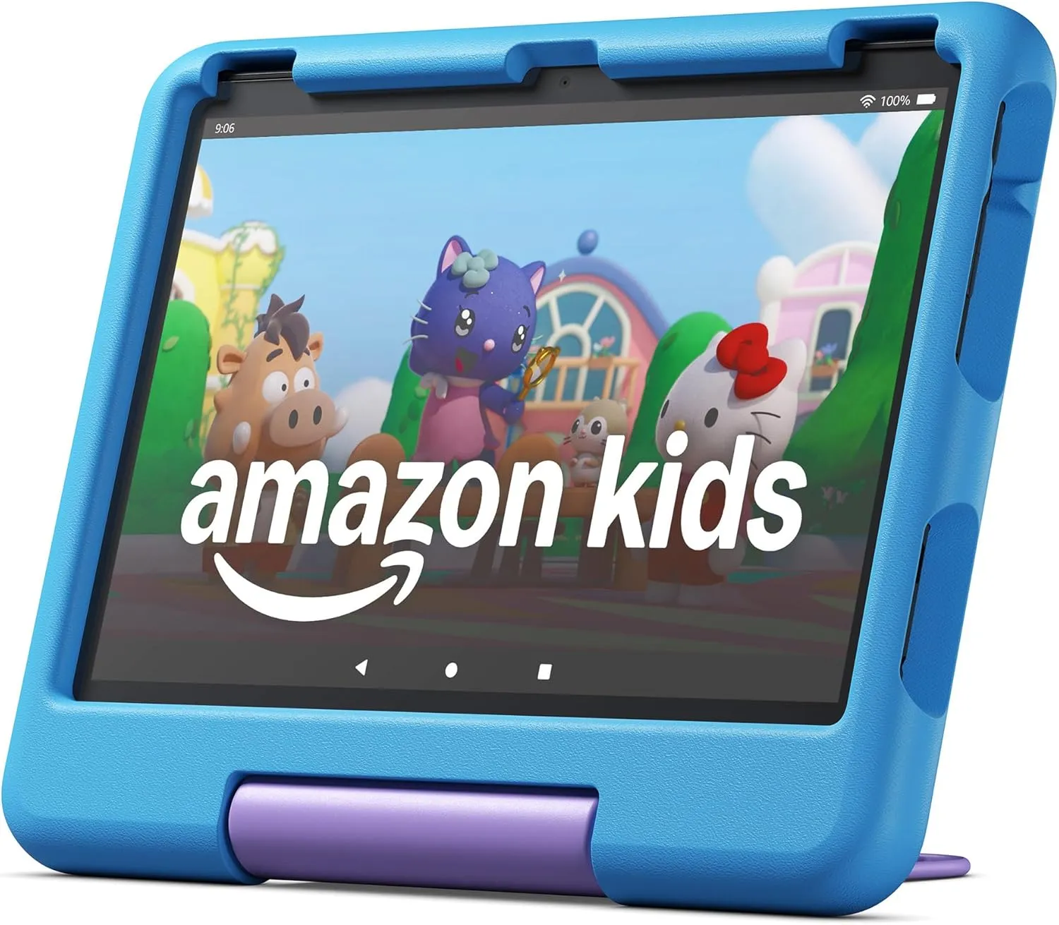 Amazon Fire HD 10 Kids tablet (newest model) ages 3-7 | Bright 10.1" HD screen with included ad-free and exclusive content, robust parental controls, 13-hr battery, 32 GB, Blue