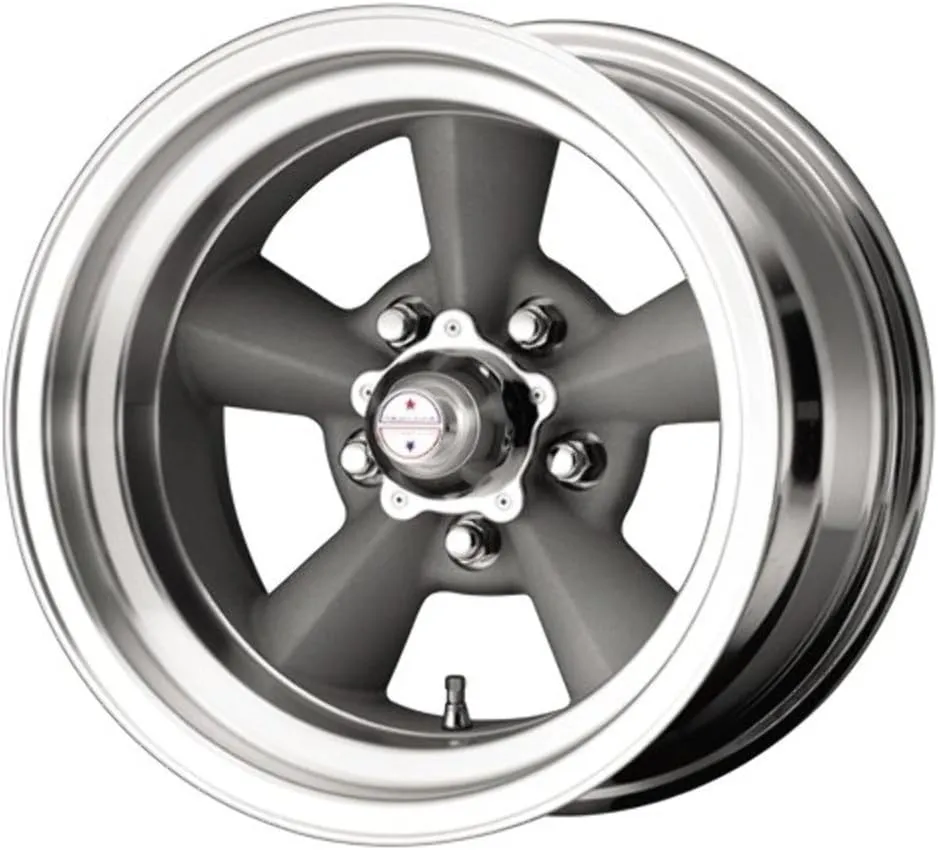 American Racing Vintage VN309 15X8.5 5X4.5 SLV MACH-LP -24MM - VN30958565