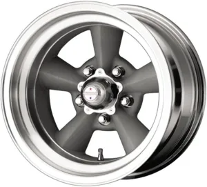 American Racing Vintage VN309 15X8.5 5X4.5 SLV MACH-LP -24MM - VN30958565