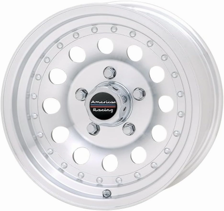 American Racing AR62 Outlaw II, 15x7 Wheel with 5 on 5.5 Bolt Pattern - Machined With Clear Coat - AR625785