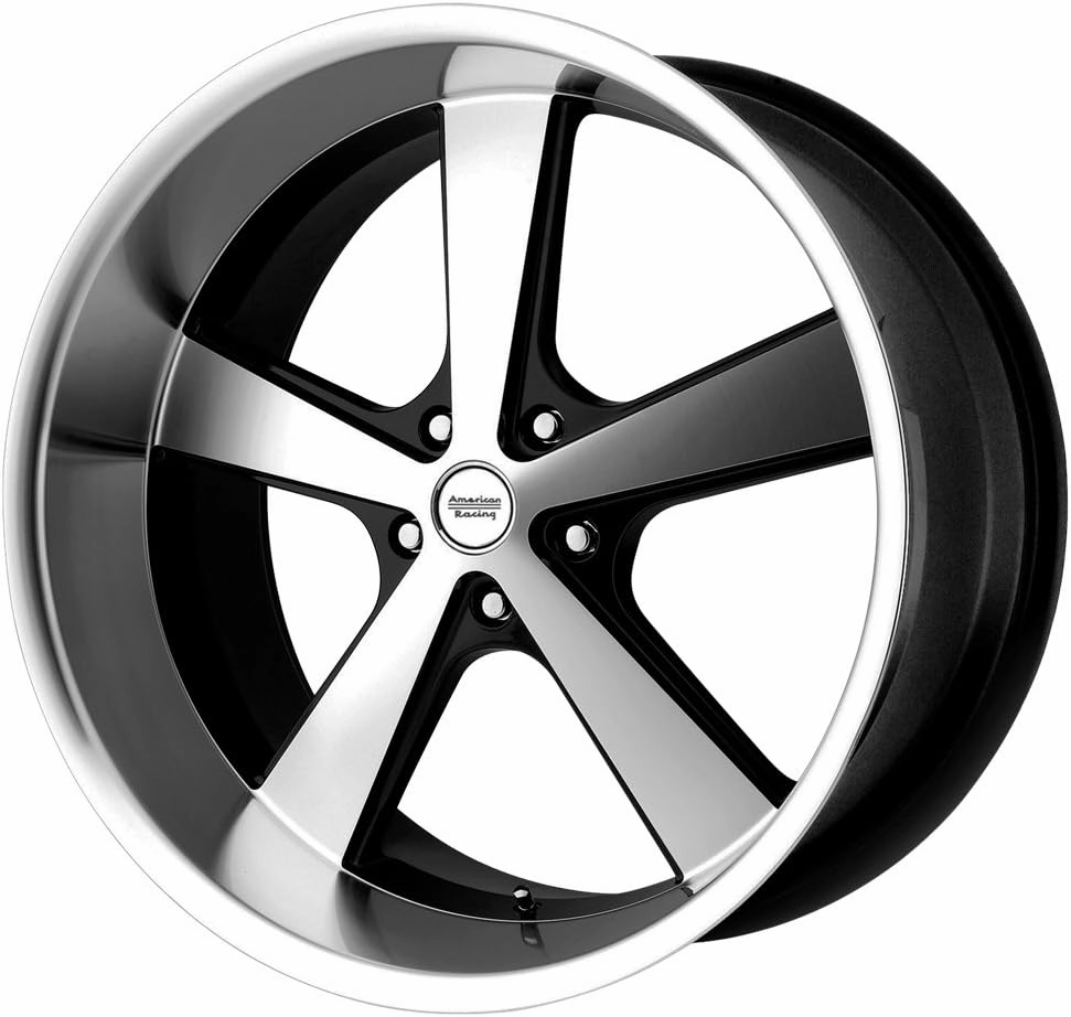 American Racing Vintage VN701 22X9 5X5.0 G-BLK MACH 15MM - VN70122950315