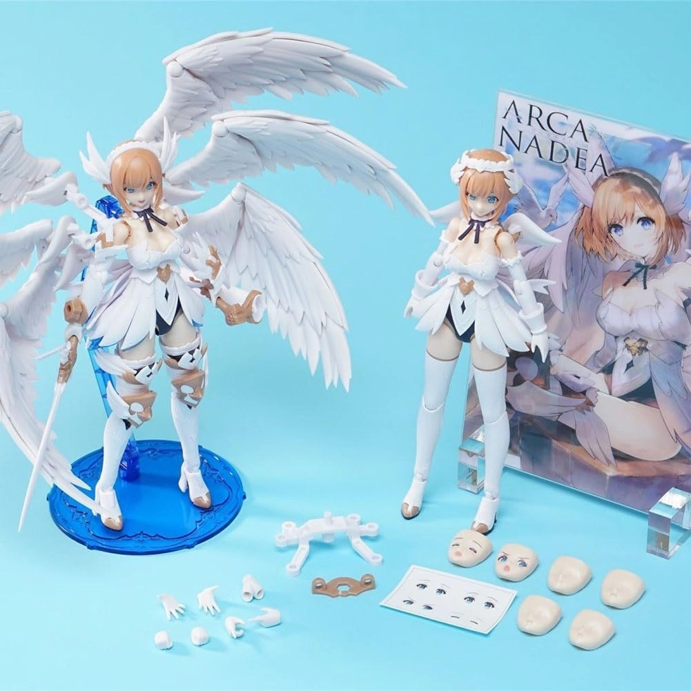 Arcanadea Lumitia Figure Original Painting Action Figures 6.3" Interchangeable Parts Movable Anime Figurine Collectibles Desktop Ornaments