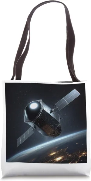 Ask Me About The Black Knight Satellite Ancient UFO Tote Bag