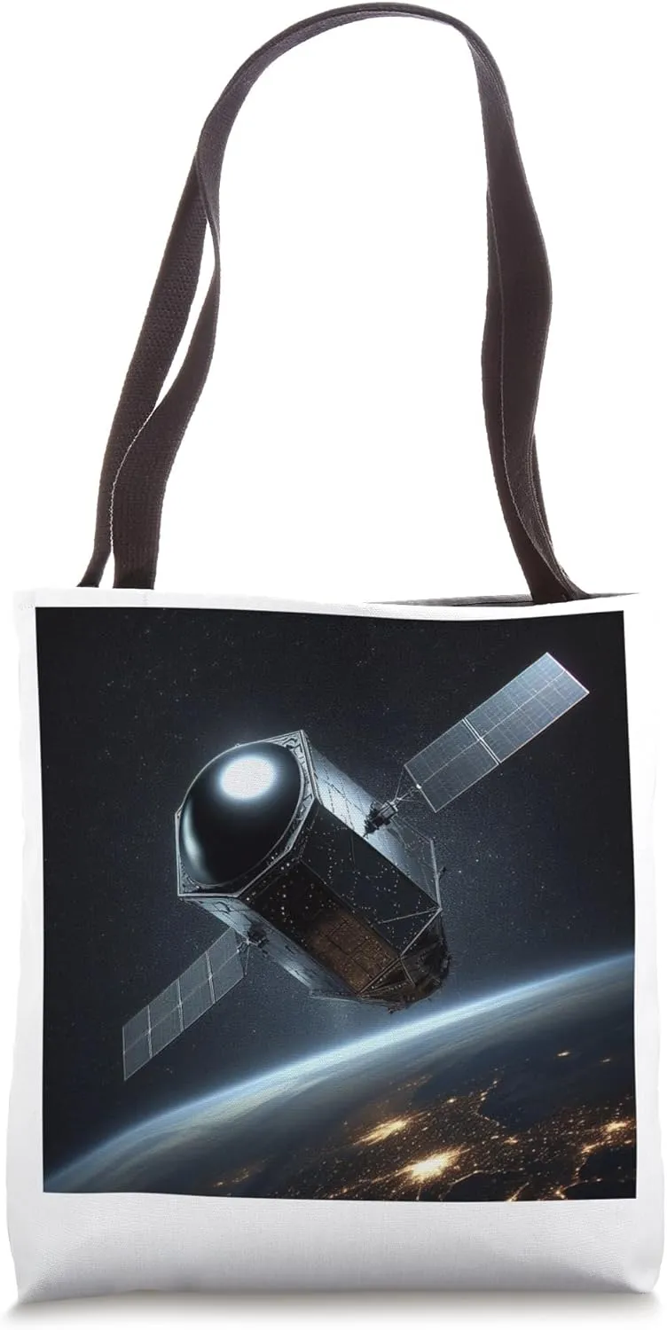Ask Me About The Black Knight Satellite Ancient UFO Tote Bag