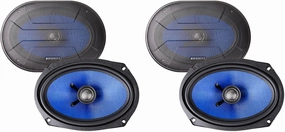 Audiosavings Bundle: Pair Hifonics HCC69CX 6x9 150 Watt 2-Way Coaxial Car Stereo Speakers (2 Items)