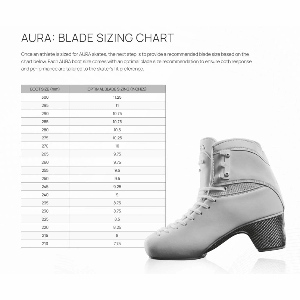Aura SKY 100 Figure Boots Only - Black